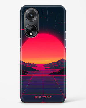 Synthwave Sunset [BREATHE] Hard Case Phone Cover (Oppo)