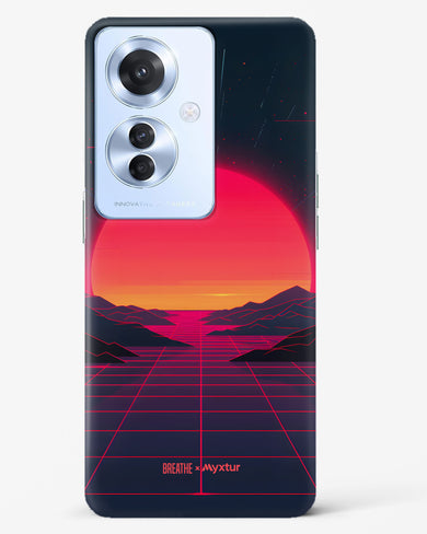 Synthwave Sunset [BREATHE] Hard Case Phone Cover (Oppo)