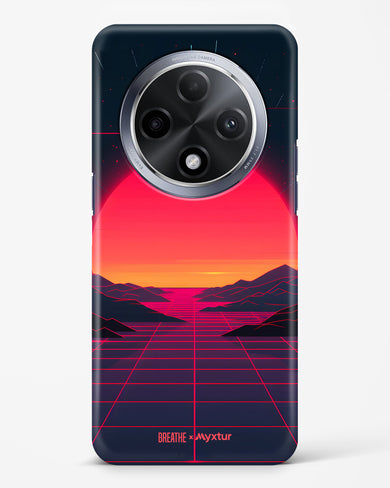 Synthwave Sunset [BREATHE] Hard Case Phone Cover (Oppo)