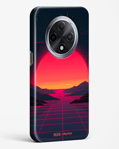 Synthwave Sunset [BREATHE] Hard Case Phone Cover (Oppo)