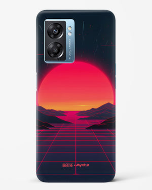 Synthwave Sunset [BREATHE] Hard Case Phone Cover (Oppo)
