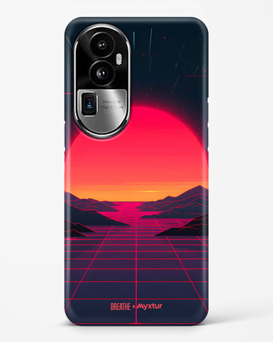 Synthwave Sunset [BREATHE] Hard Case Phone Cover (Oppo)