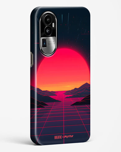 Synthwave Sunset [BREATHE] Hard Case Phone Cover (Oppo)
