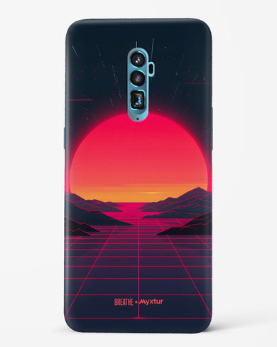 Synthwave Sunset [BREATHE] Hard Case Phone Cover (Oppo)