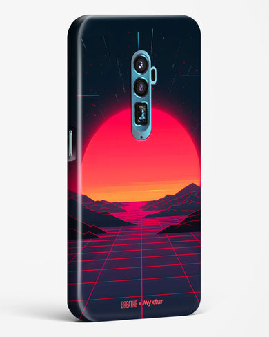 Synthwave Sunset [BREATHE] Hard Case Phone Cover (Oppo)