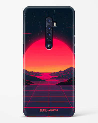 Synthwave Sunset [BREATHE] Hard Case Phone Cover (Oppo)