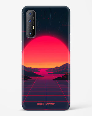 Synthwave Sunset [BREATHE] Hard Case Phone Cover (Oppo)