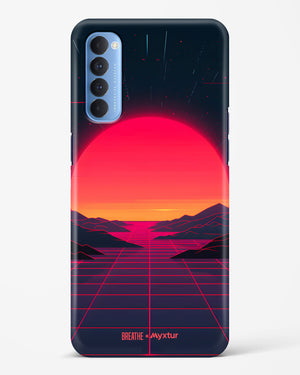 Synthwave Sunset [BREATHE] Hard Case Phone Cover (Oppo)