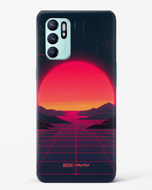 Synthwave Sunset [BREATHE] Hard Case Phone Cover (Oppo)