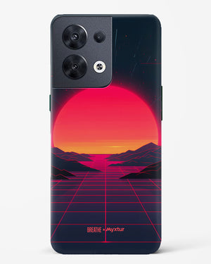 Synthwave Sunset [BREATHE] Hard Case Phone Cover (Oppo)