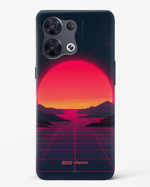 Synthwave Sunset [BREATHE] Hard Case Phone Cover (Oppo)