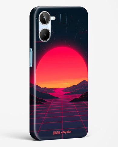 Synthwave Sunset [BREATHE] Hard Case Phone Cover (Realme)