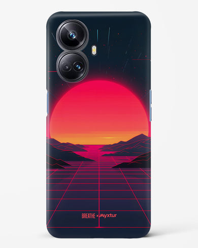 Synthwave Sunset [BREATHE] Hard Case Phone Cover (Realme)