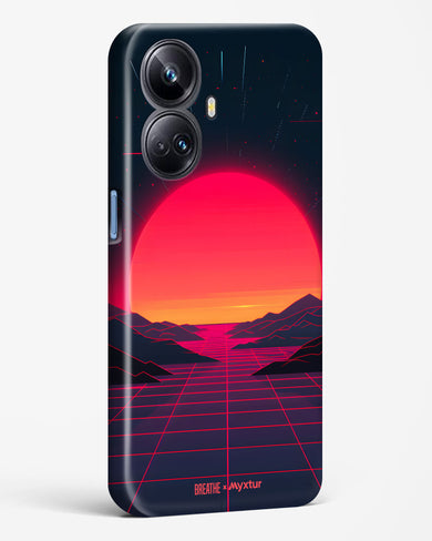 Synthwave Sunset [BREATHE] Hard Case Phone Cover (Realme)