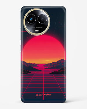 Synthwave Sunset [BREATHE] Hard Case Phone Cover (Realme)