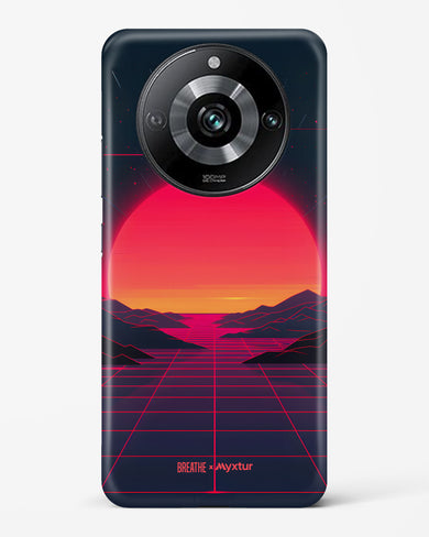 Synthwave Sunset [BREATHE] Hard Case Phone Cover (Realme)