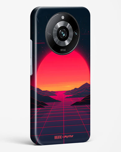 Synthwave Sunset [BREATHE] Hard Case Phone Cover (Realme)