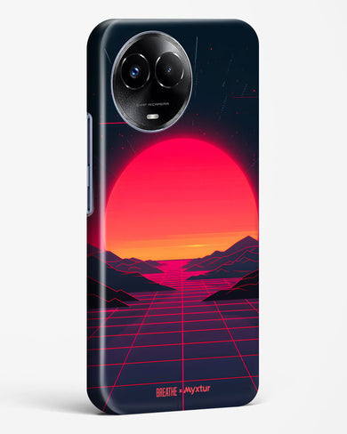 Synthwave Sunset [BREATHE] Hard Case Phone Cover (Realme)