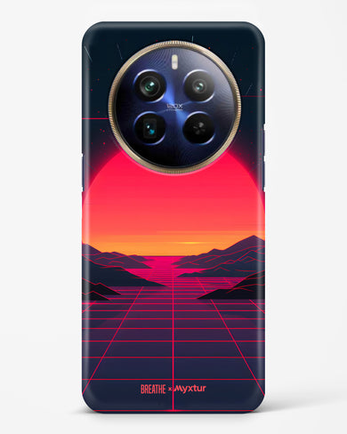 Synthwave Sunset [BREATHE] Hard Case Phone Cover (Realme)