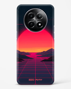 Synthwave Sunset [BREATHE] Hard Case Phone Cover (Realme)