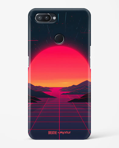 Synthwave Sunset [BREATHE] Hard Case Phone Cover (Realme)