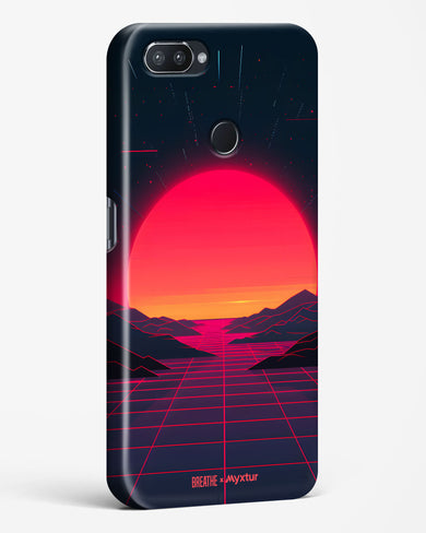 Synthwave Sunset [BREATHE] Hard Case Phone Cover (Realme)