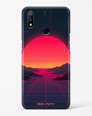 Synthwave Sunset [BREATHE] Hard Case Phone Cover (Realme)