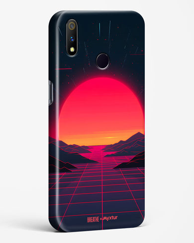 Synthwave Sunset [BREATHE] Hard Case Phone Cover (Realme)