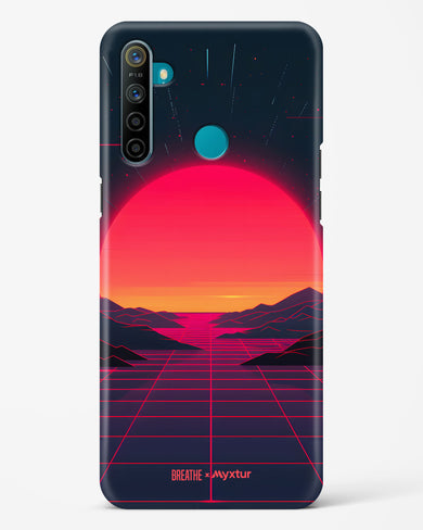 Synthwave Sunset [BREATHE] Hard Case Phone Cover (Realme)