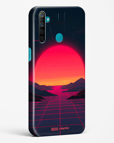 Synthwave Sunset [BREATHE] Hard Case Phone Cover (Realme)