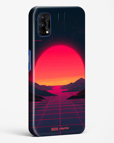 Synthwave Sunset [BREATHE] Hard Case Phone Cover (Realme)