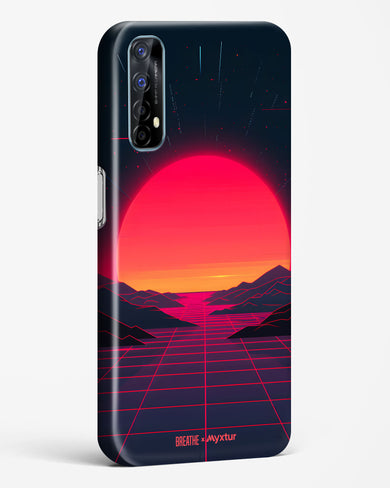 Synthwave Sunset [BREATHE] Hard Case Phone Cover (Realme)