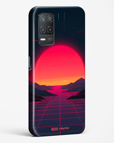 Synthwave Sunset [BREATHE] Hard Case Phone Cover (Realme)