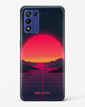 Synthwave Sunset [BREATHE] Hard Case Phone Cover (Realme)