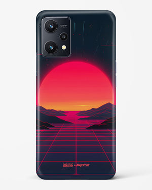 Synthwave Sunset [BREATHE] Hard Case Phone Cover (Realme)