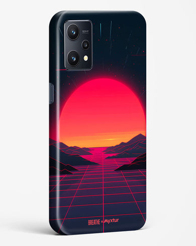 Synthwave Sunset [BREATHE] Hard Case Phone Cover (Realme)