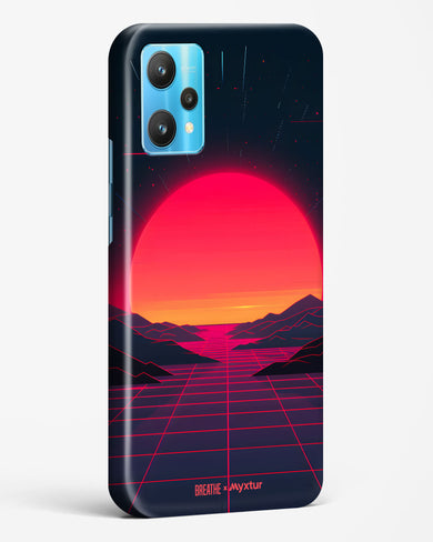 Synthwave Sunset [BREATHE] Hard Case Phone Cover (Realme)