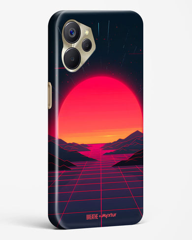 Synthwave Sunset [BREATHE] Hard Case Phone Cover (Realme)