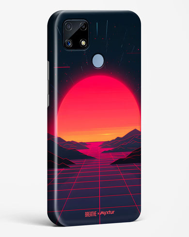 Synthwave Sunset [BREATHE] Hard Case Phone Cover (Realme)