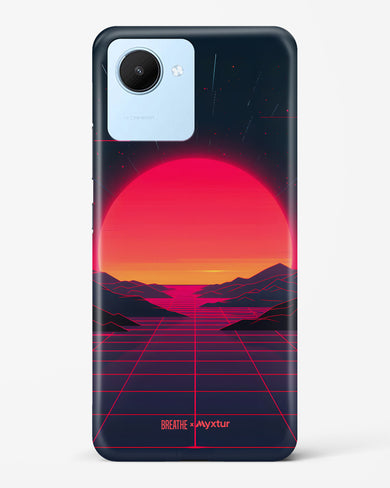 Synthwave Sunset [BREATHE] Hard Case Phone Cover (Realme)