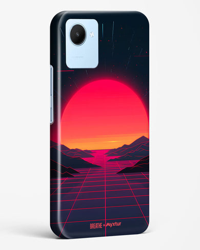 Synthwave Sunset [BREATHE] Hard Case Phone Cover (Realme)