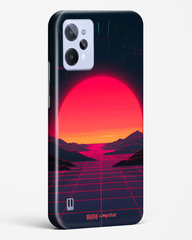 Synthwave Sunset [BREATHE] Hard Case Phone Cover (Realme)