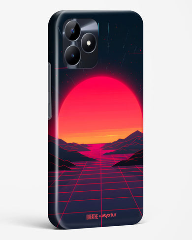 Synthwave Sunset [BREATHE] Hard Case Phone Cover (Realme)