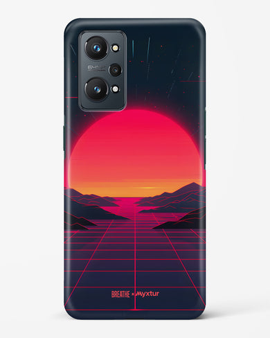 Synthwave Sunset [BREATHE] Hard Case Phone Cover (Realme)