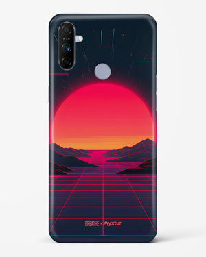 Synthwave Sunset [BREATHE] Hard Case Phone Cover (Realme)