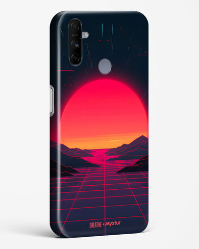 Synthwave Sunset [BREATHE] Hard Case Phone Cover (Realme)