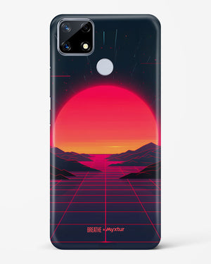 Synthwave Sunset [BREATHE] Hard Case Phone Cover (Realme)