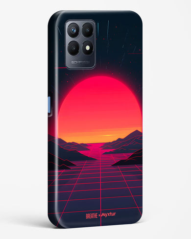 Synthwave Sunset [BREATHE] Hard Case Phone Cover (Realme)