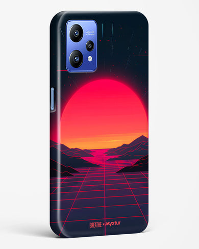 Synthwave Sunset [BREATHE] Hard Case Phone Cover (Realme)