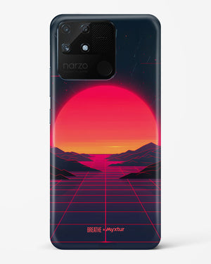 Synthwave Sunset [BREATHE] Hard Case Phone Cover (Realme)